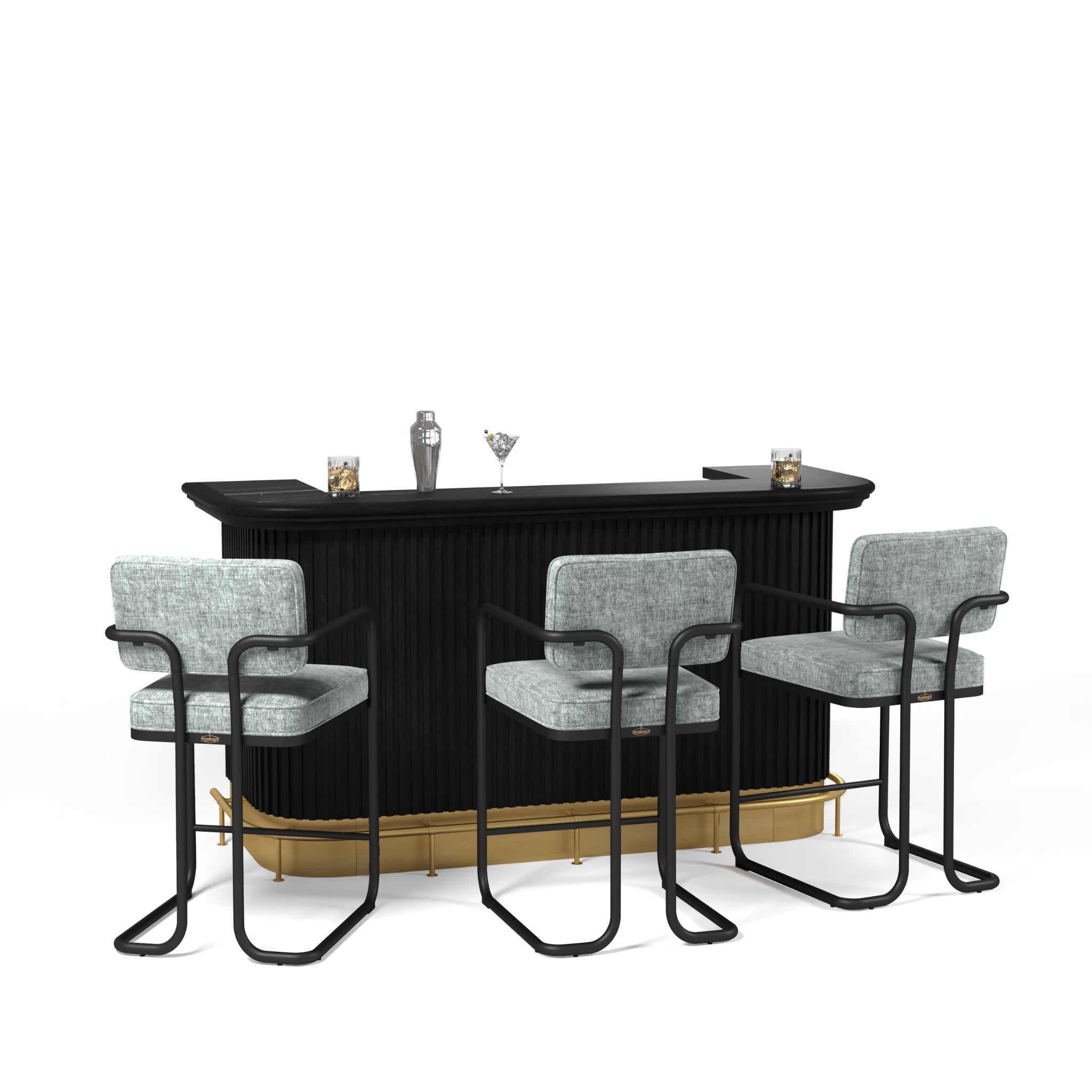 RAM Game Room Prohibition Series 84" Cocktail Bar