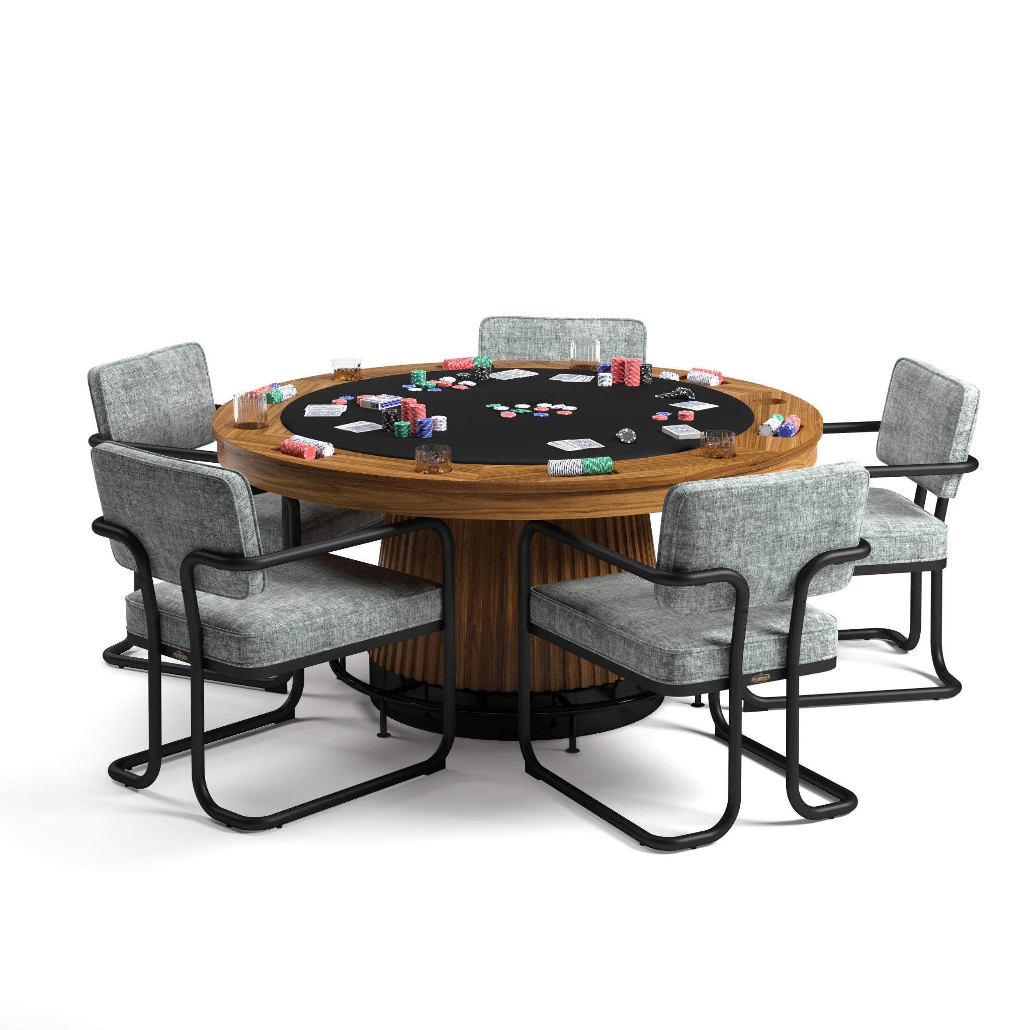 RAM Game Room Prohibition Series 60" Poker Table