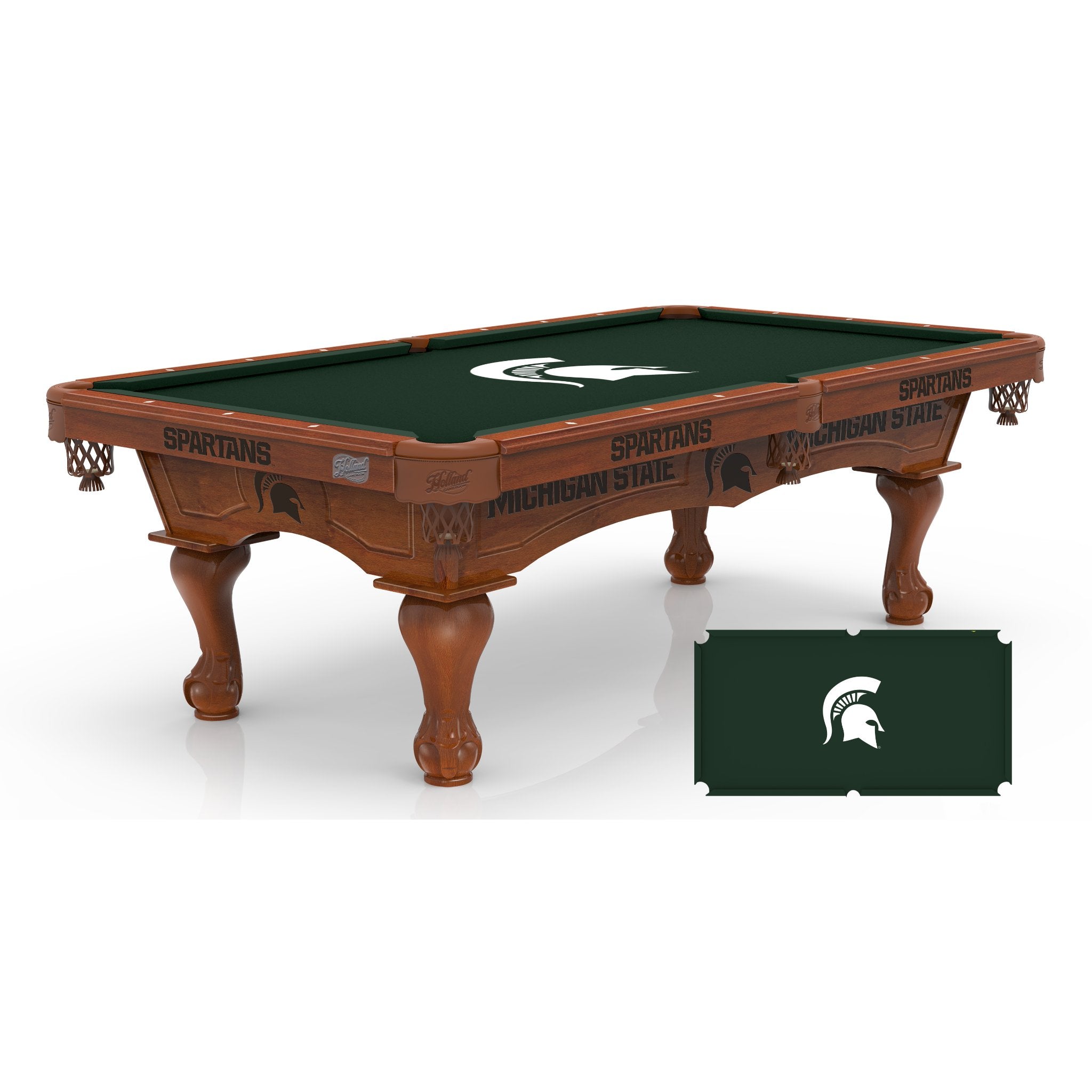 Holland Bar Stool Official Logo Pool Table 8'