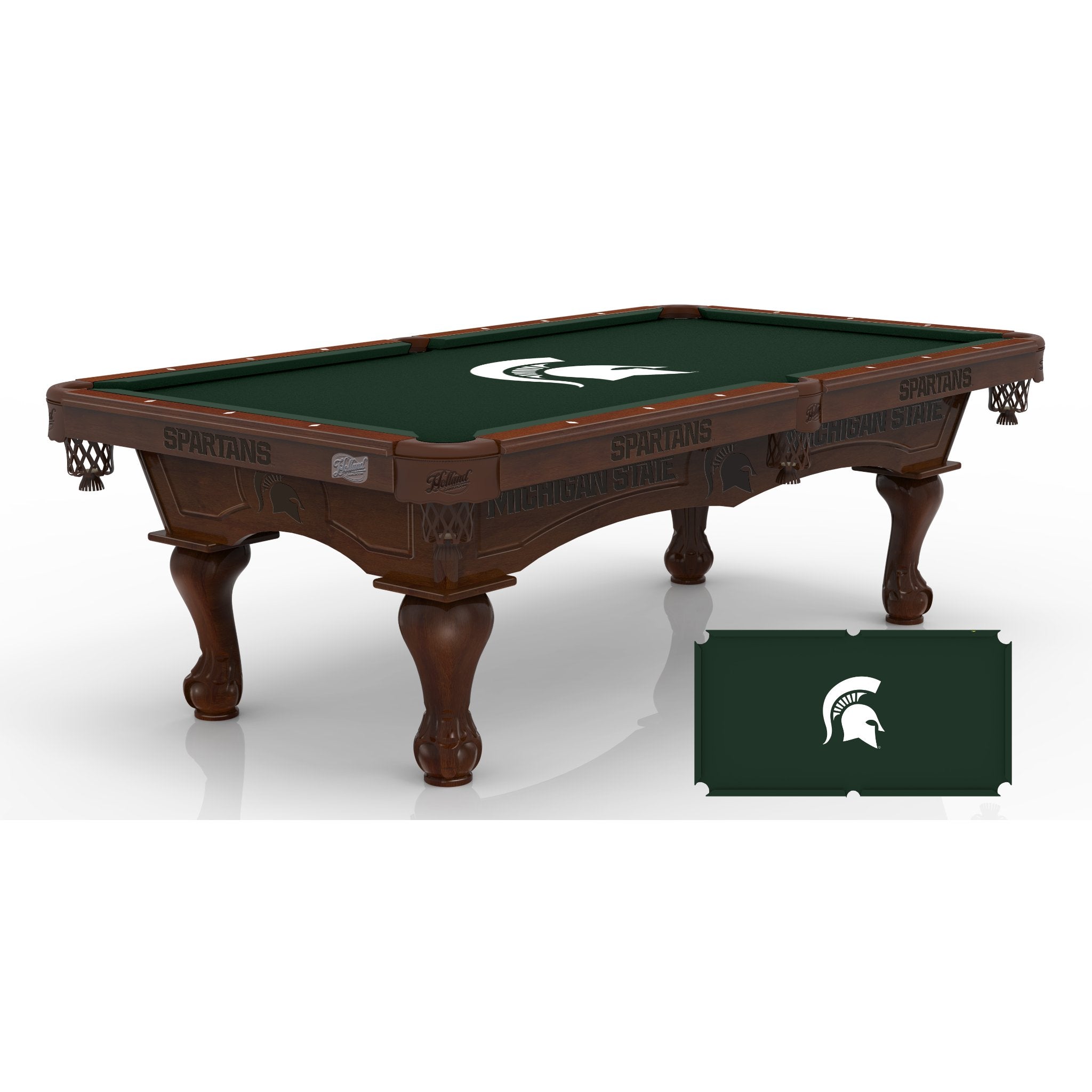 Holland Bar Stool Official Logo Pool Table 8'