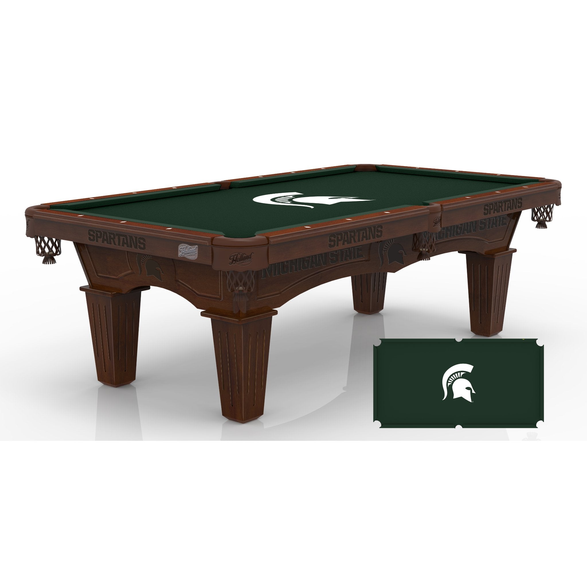 Holland Bar Stool Official Logo Pool Table 8'