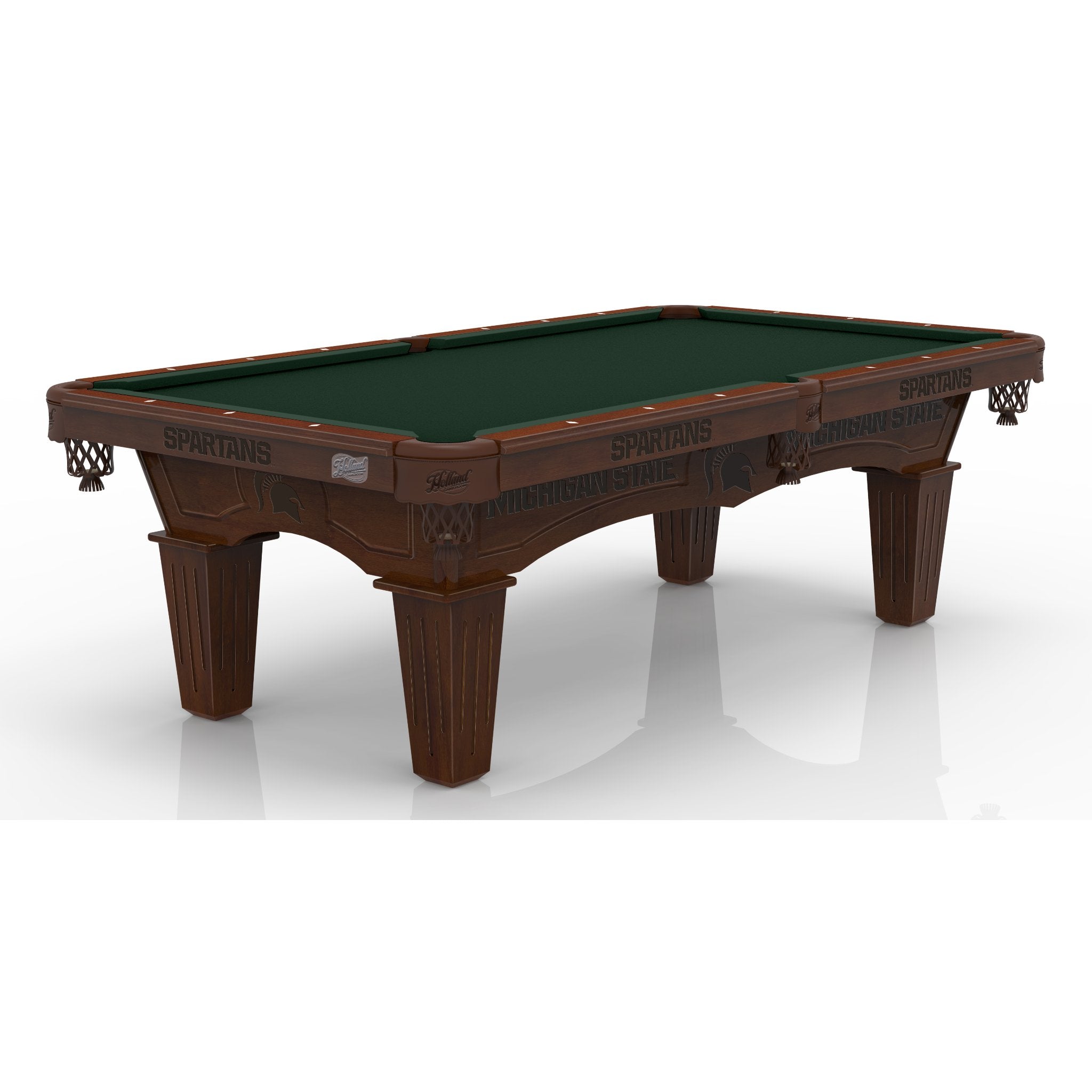 Holland Bar Stool Official Logo Pool Table 8'