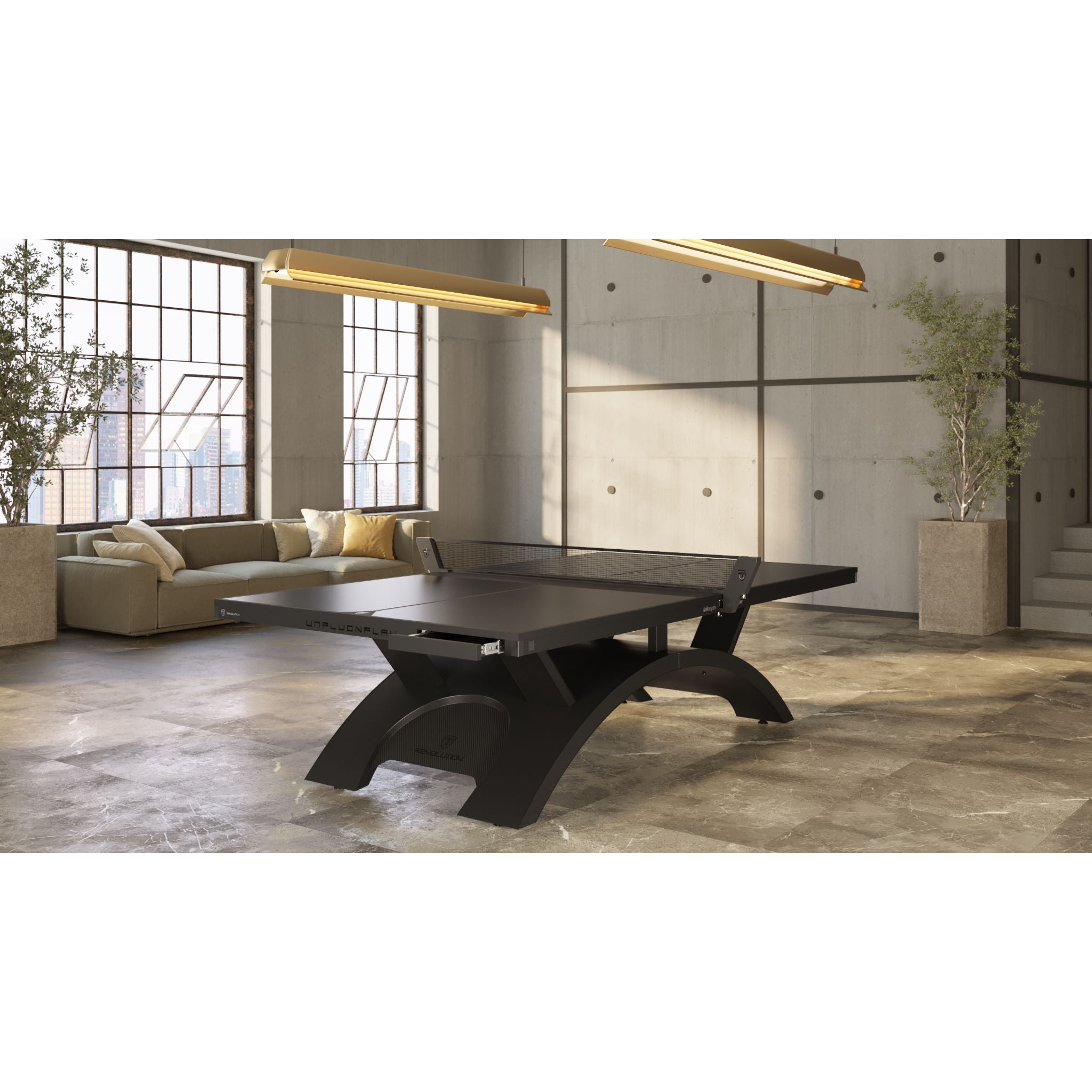 Killerspin Revolution SVR BlackSteel – 2025 Edition Ping Pong Table