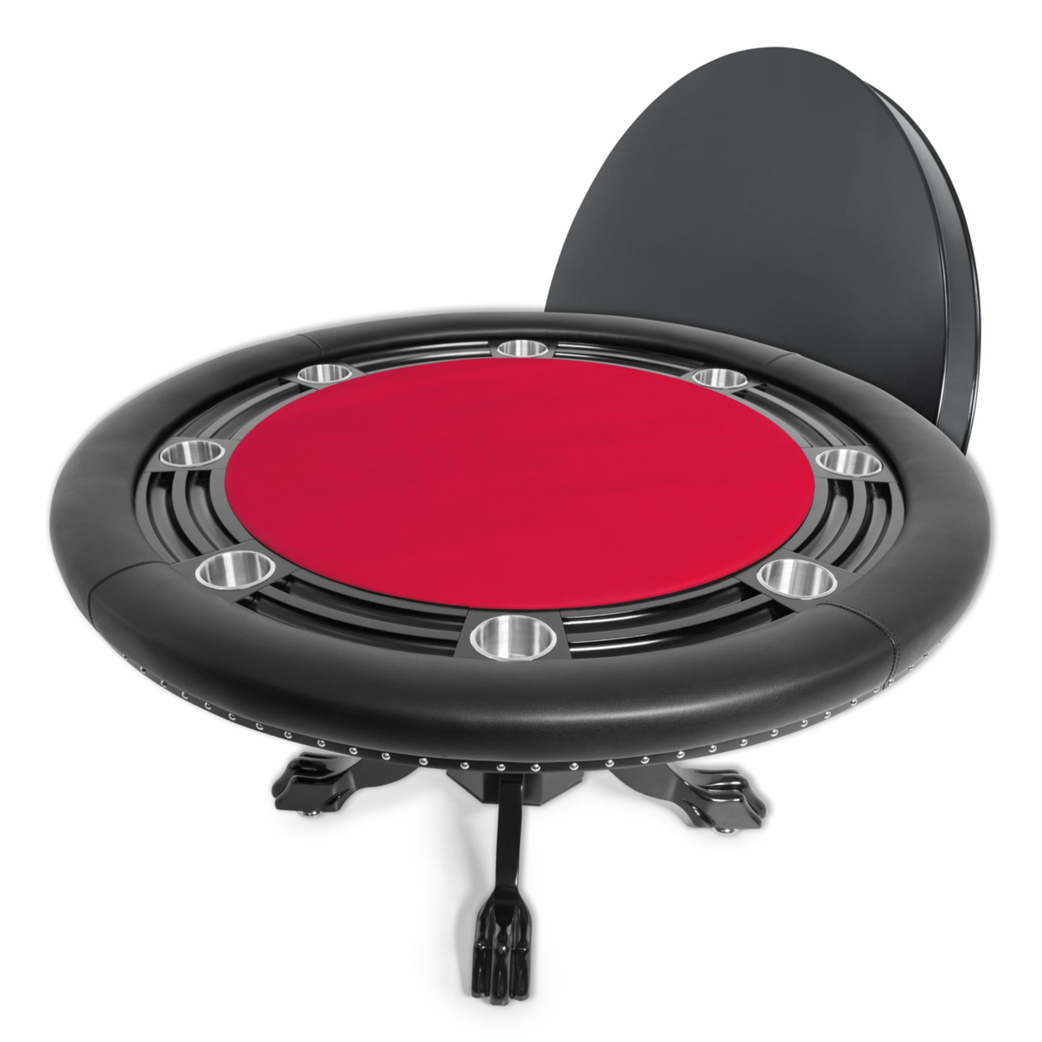 BBO Poker Table Nighthawk - Premium Round Poker Table
