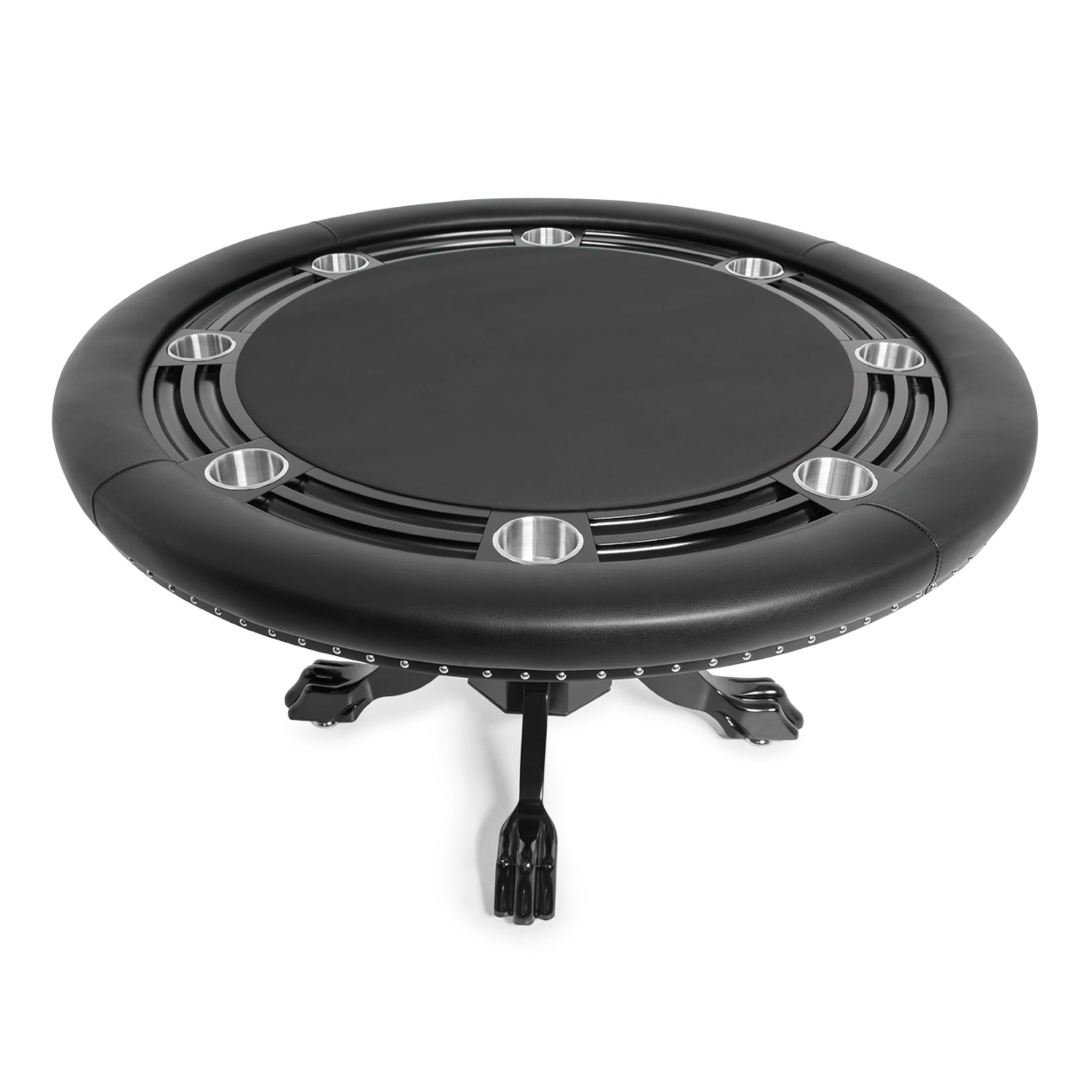 BBO Poker Table Nighthawk - Premium Round Poker Table