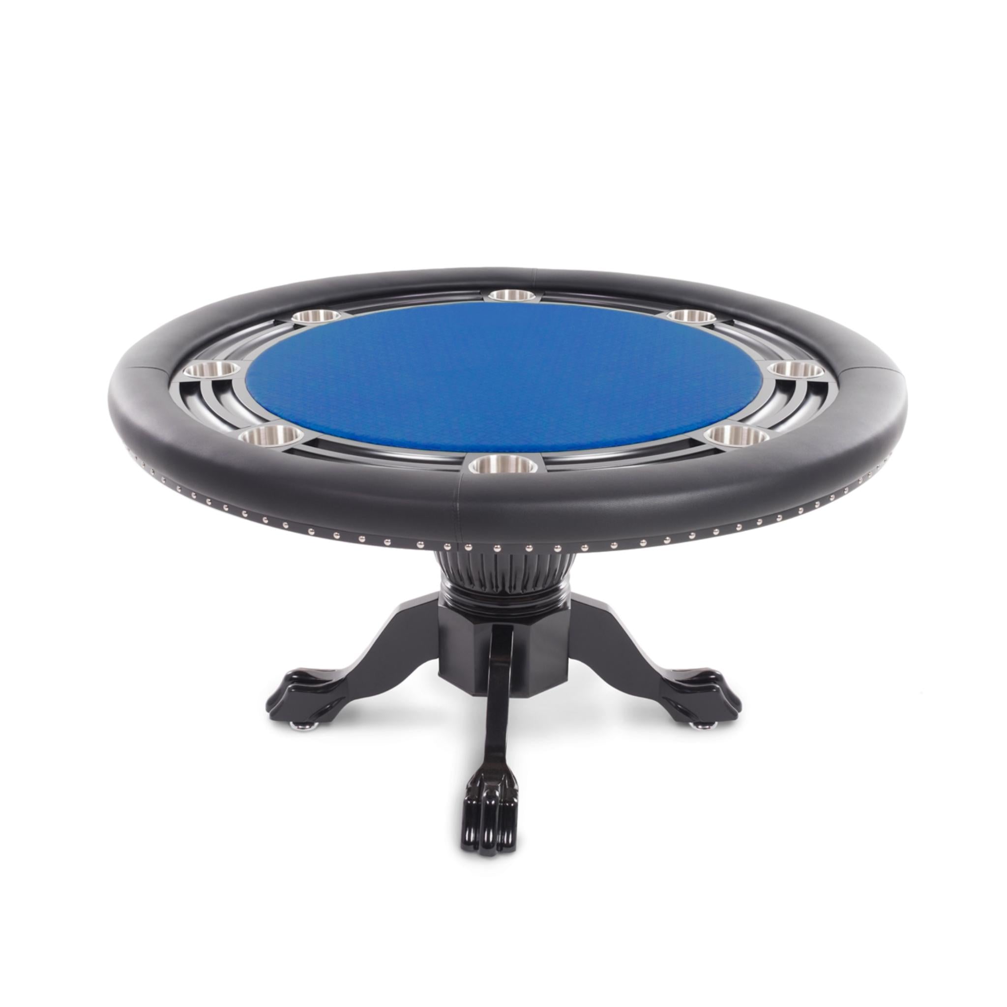 BBO Poker Table Nighthawk - Premium Round Poker Table