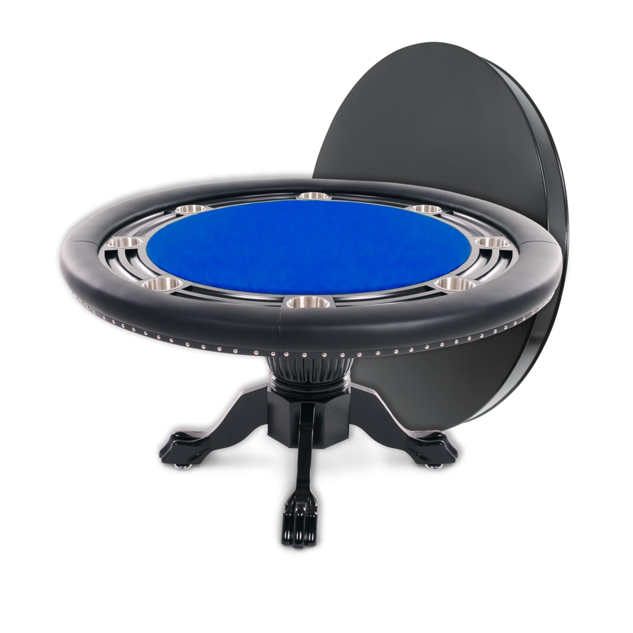 BBO Poker Table Nighthawk - Premium Round Poker Table