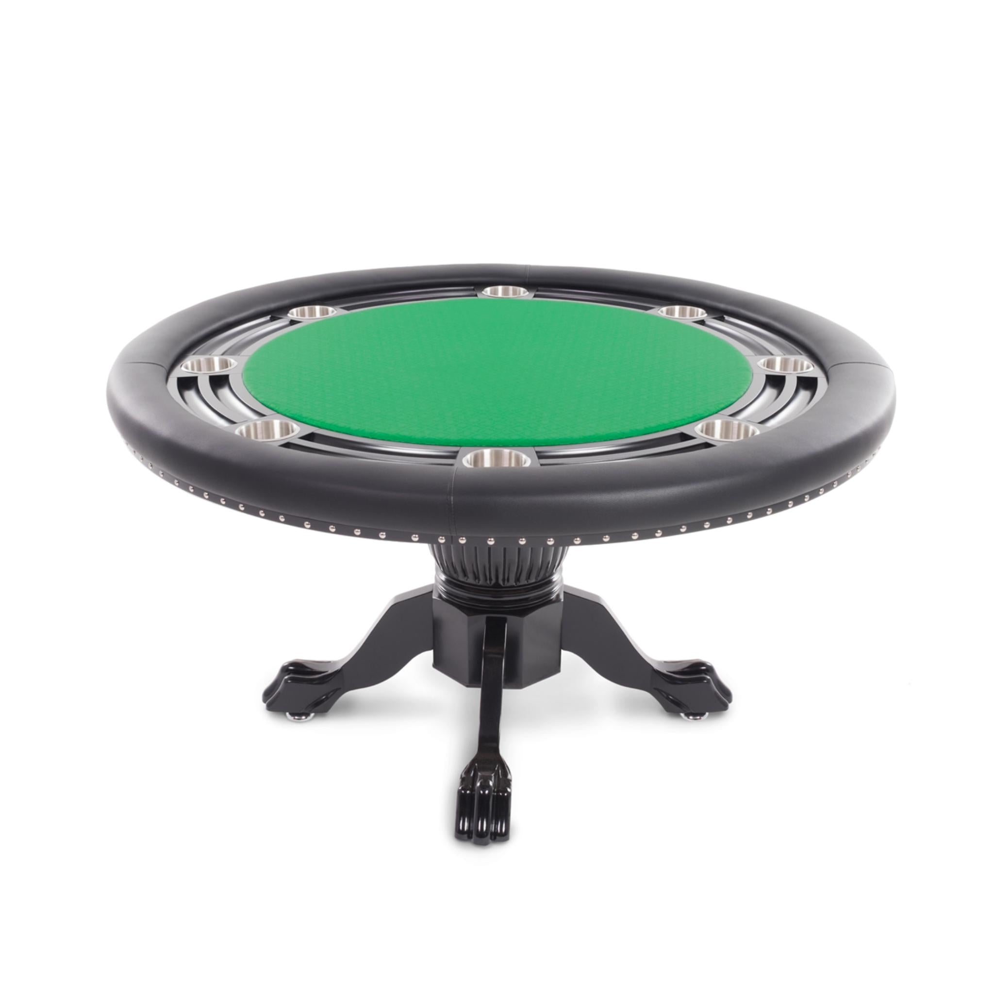 BBO Poker Table Nighthawk - Premium Round Poker Table