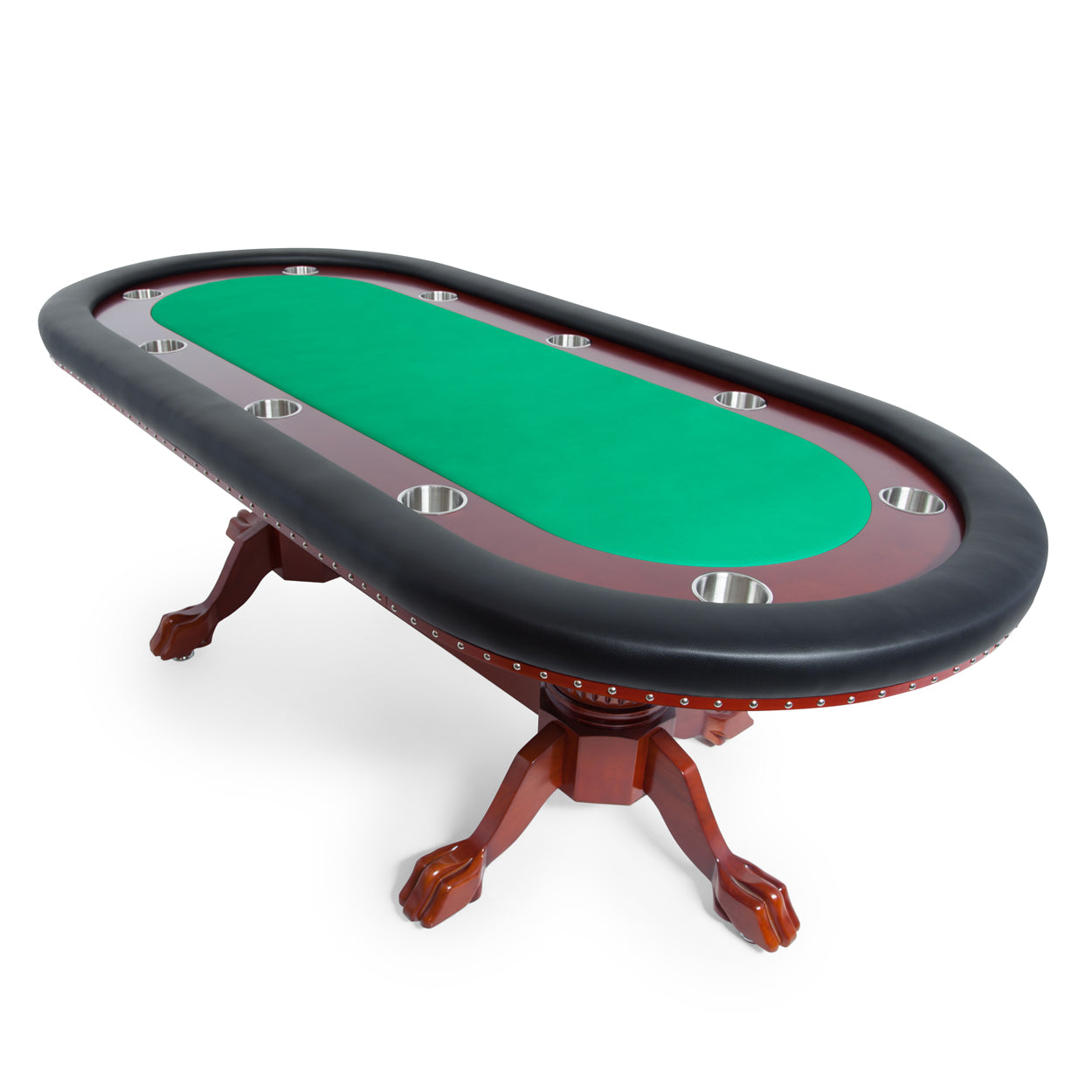 BBO Poker Table Rockwell - Classic Hardwood Poker & Dining Table