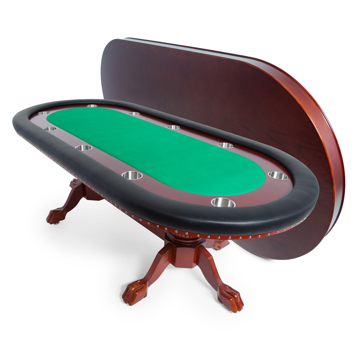 BBO Poker Table Rockwell - Classic Hardwood Poker & Dining Table