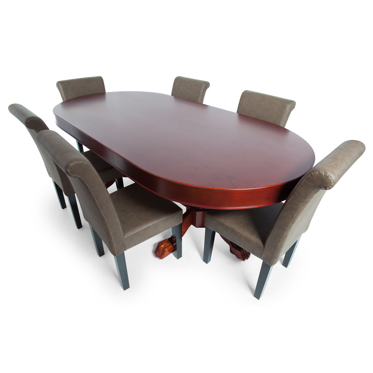 BBO Poker Table Rockwell - Classic Hardwood Poker & Dining Table
