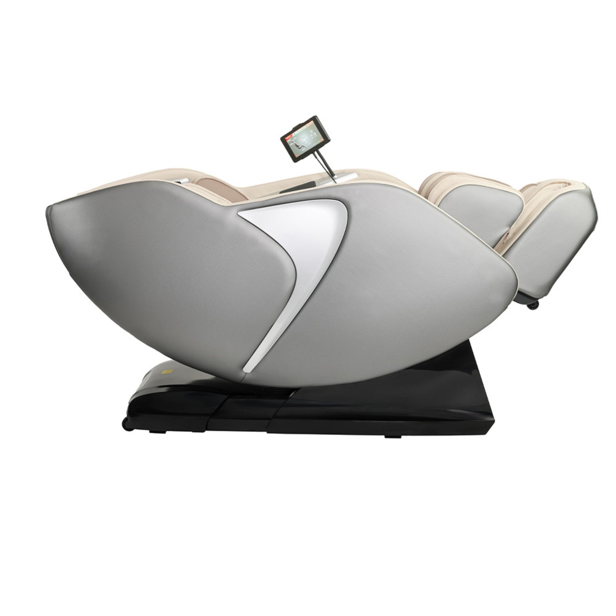 Kyota Joubu M880 massage chair in black, featuring full body 4D zero gravity design with arm and leg massage functions.