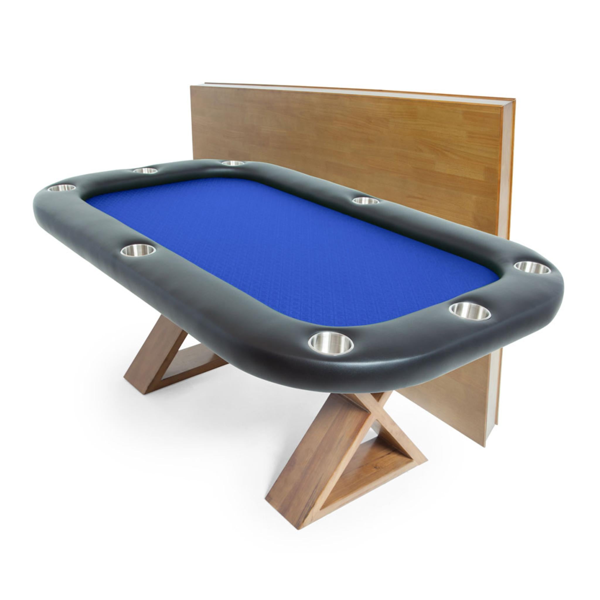 BBO Poker Table Helmsley - Modern Rectangular Poker & Dining Table