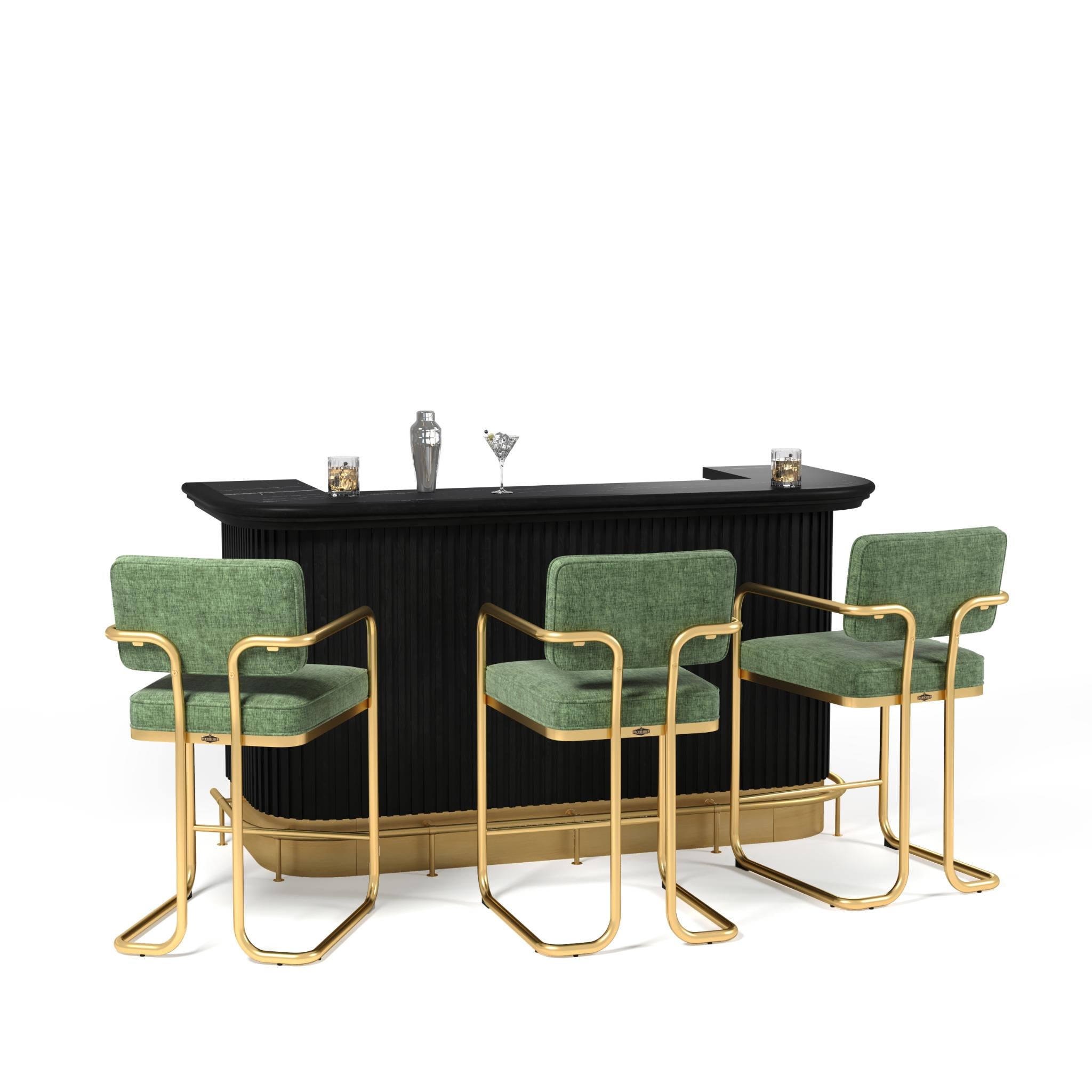 RAM Game Room Prohibition Series 84" Cocktail Bar