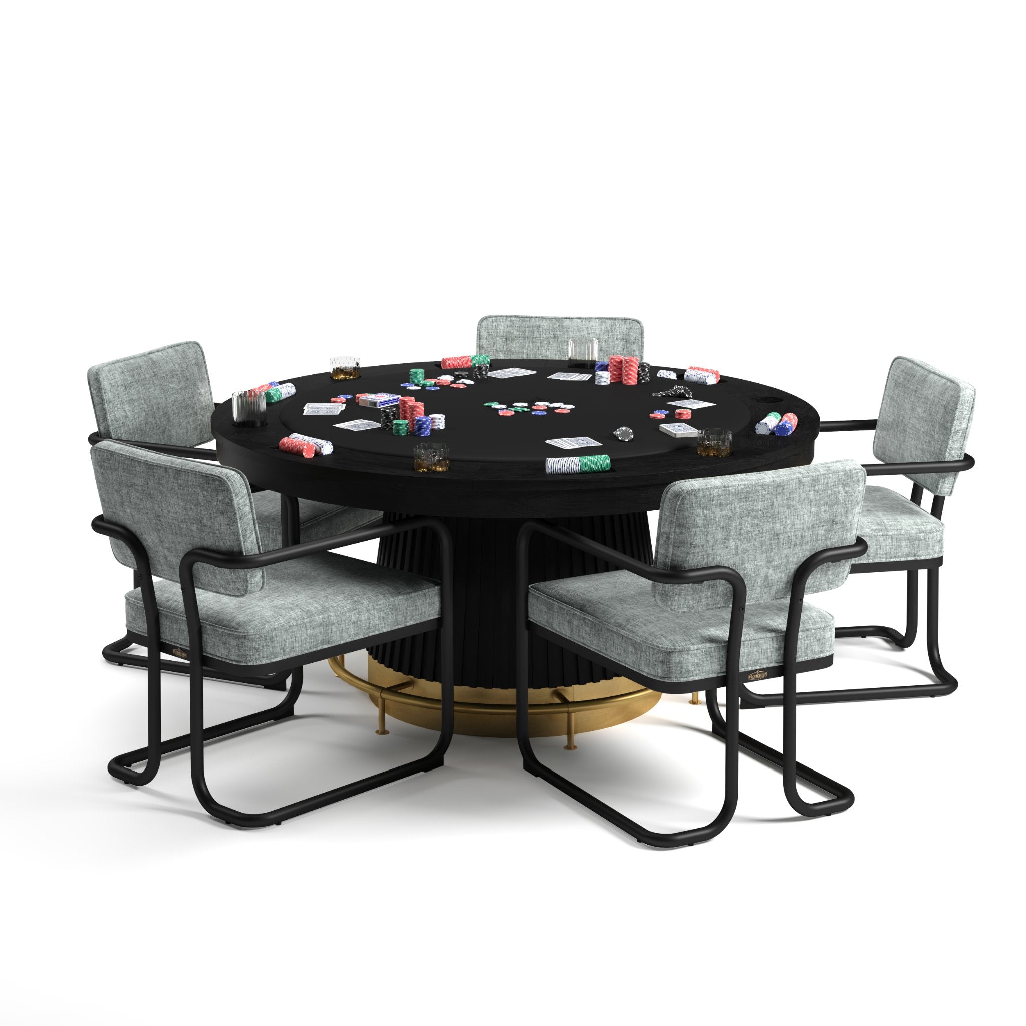 RAM Game Room Prohibition Series 60" Poker Table