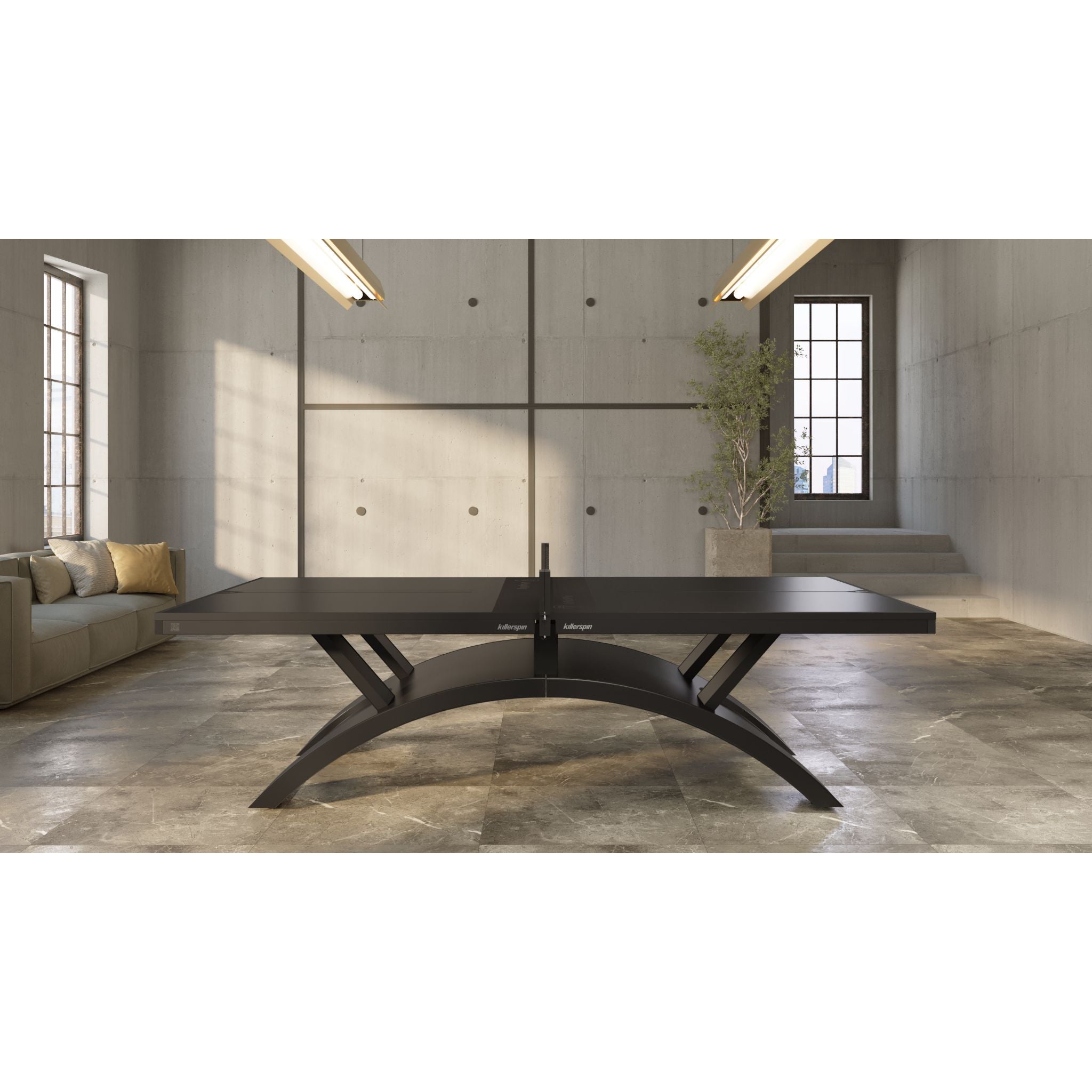 Killerspin Revolution SVR BlackSteel – 2025 Edition Ping Pong Table