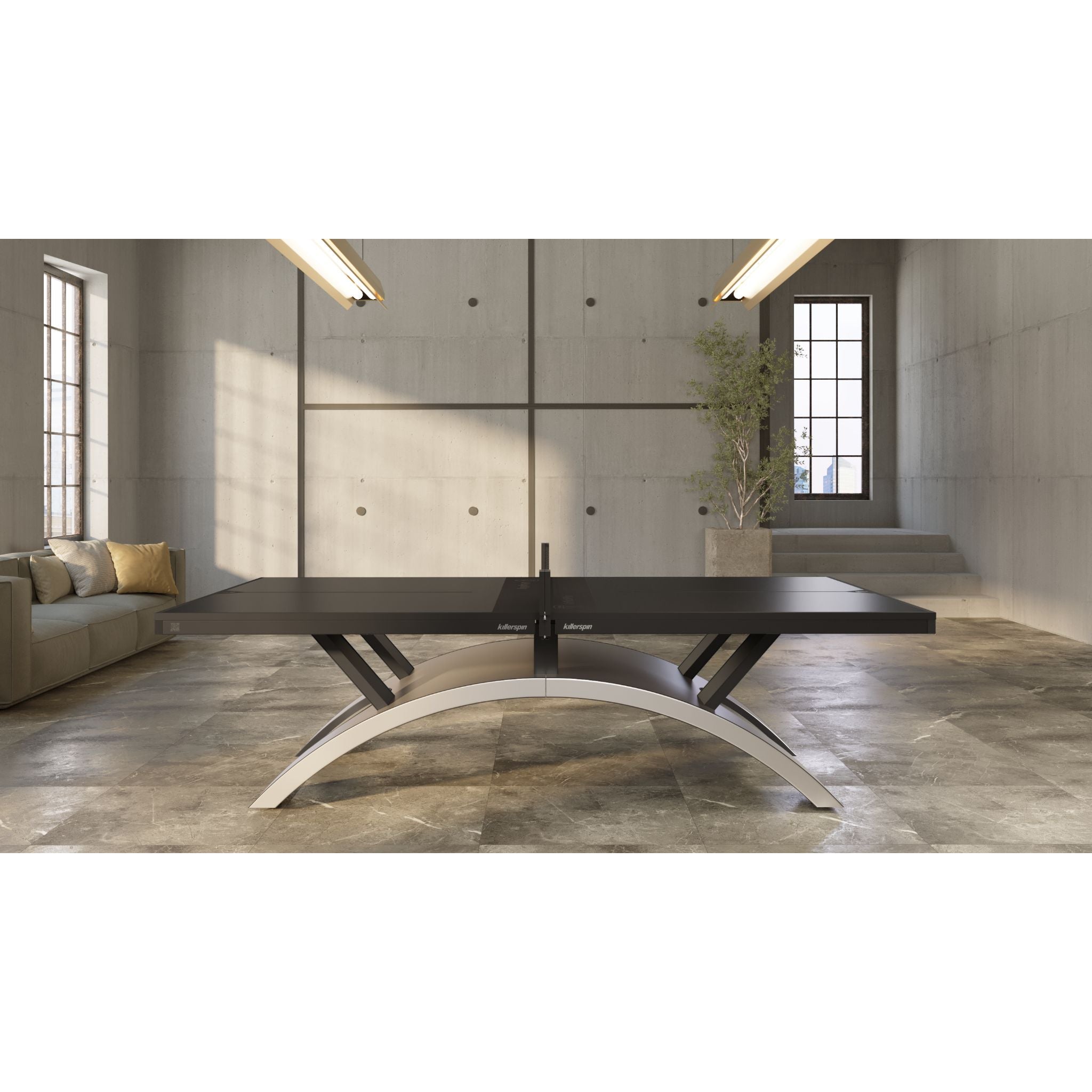 Killerspin Revolution SVR Platinum Black – 2025 Edition Ping Pong Table