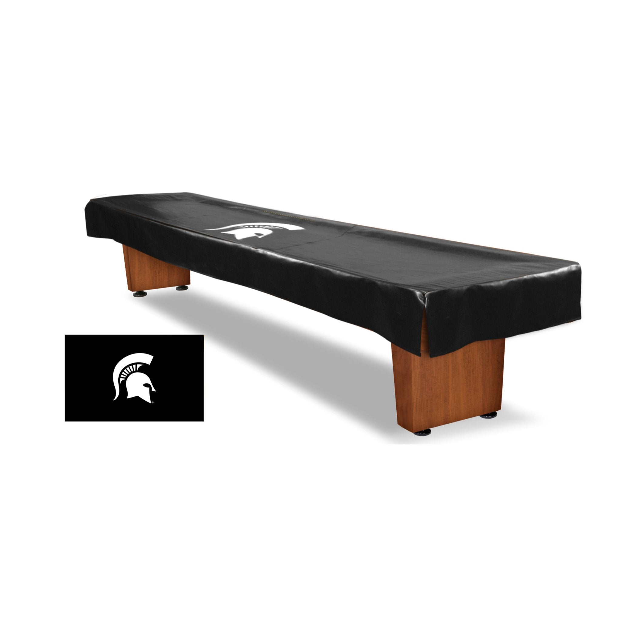 Holland Bar Stool official logo shuffleboard cover for shuffleboard accessories, displaying the brand logo and protective cover.