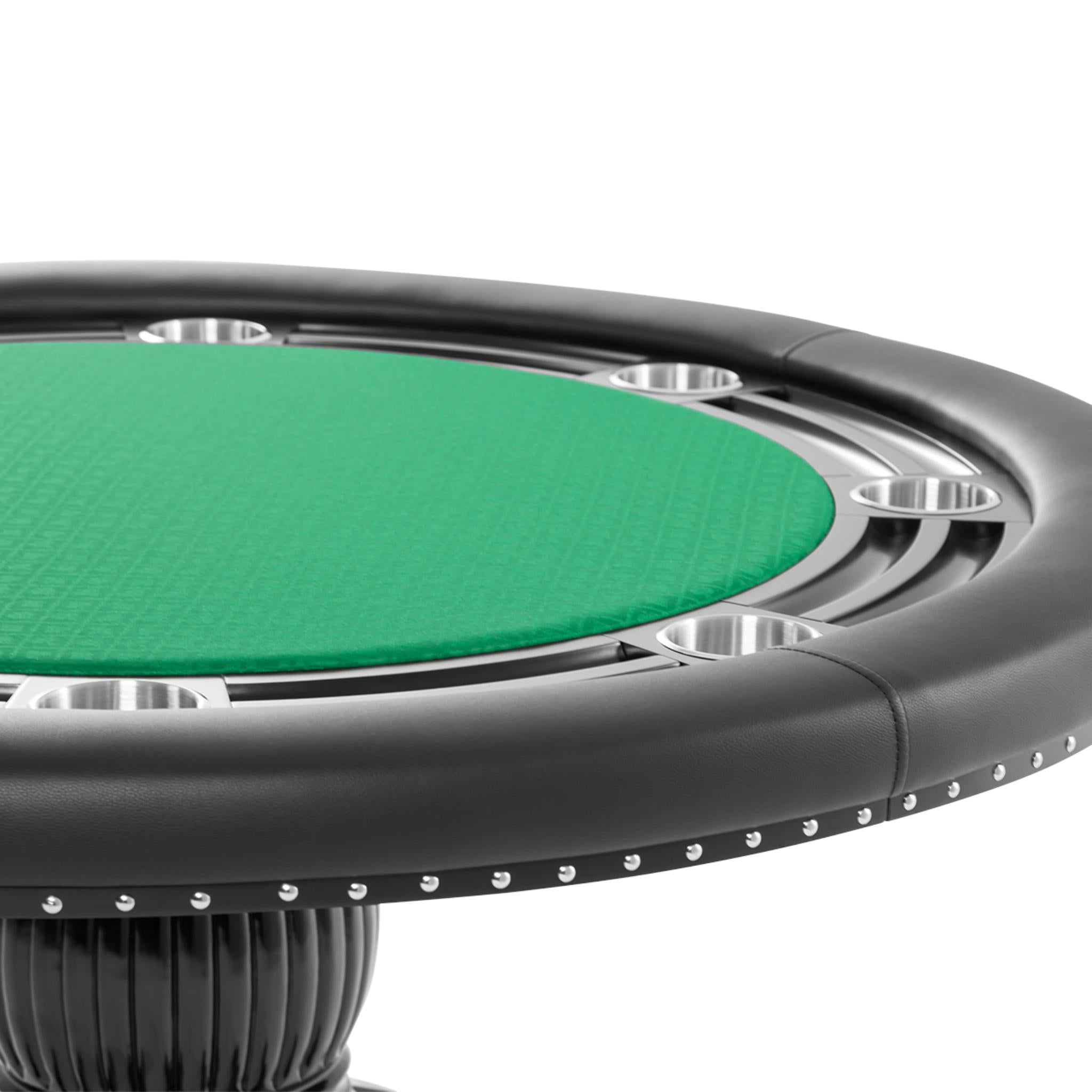 BBO Poker Table Nighthawk - Premium Round Poker Table