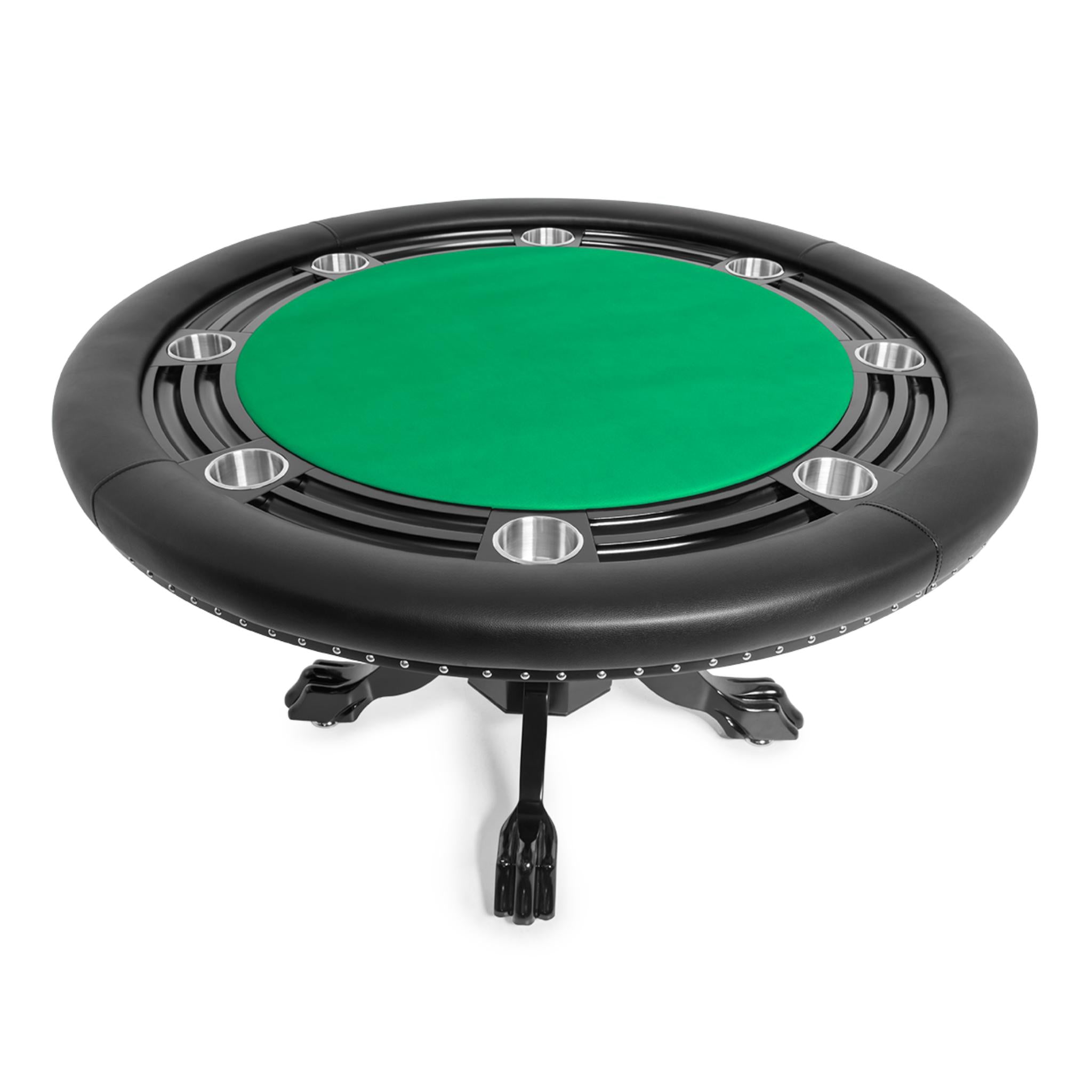 BBO Poker Table Nighthawk - Premium Round Poker Table