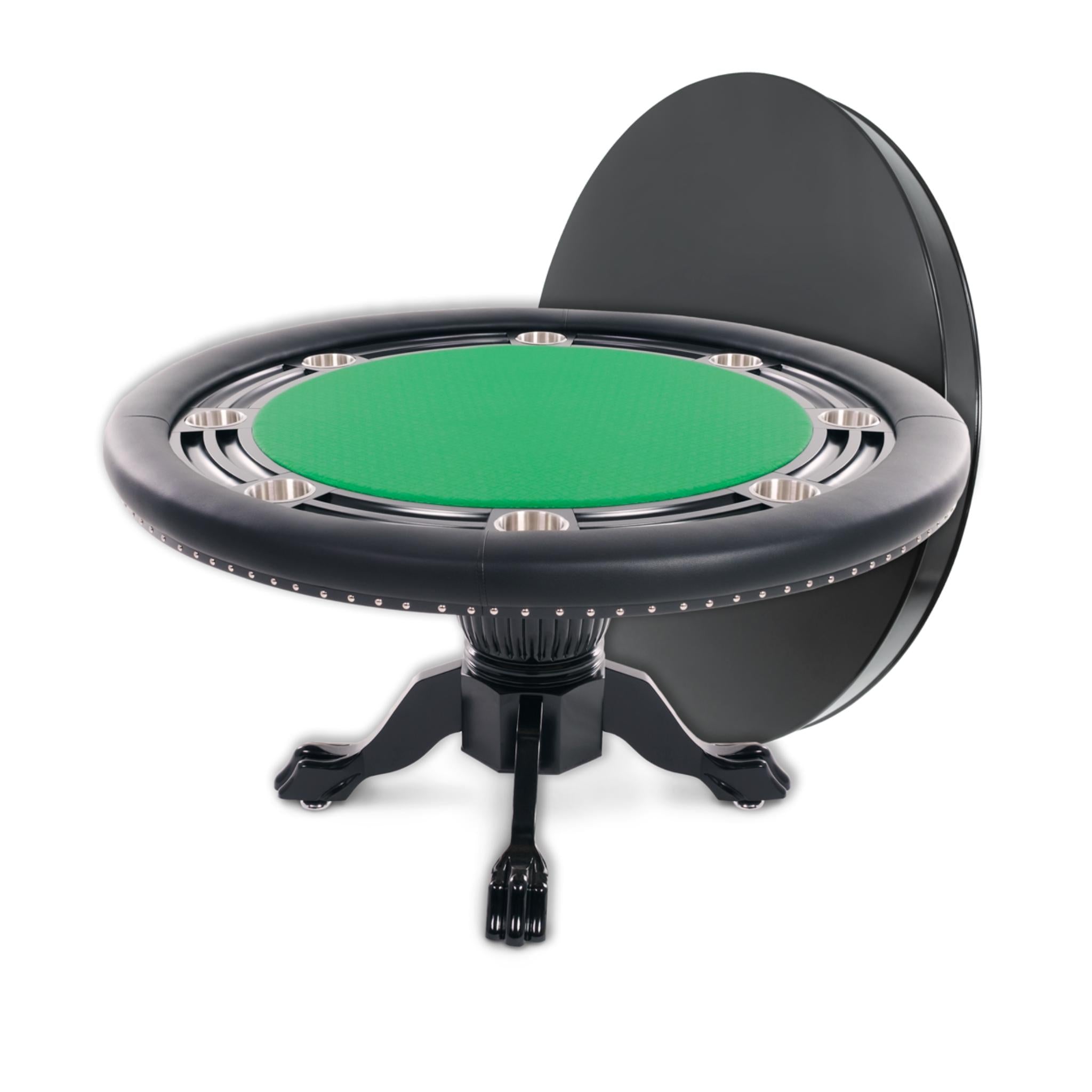 BBO Poker Table Nighthawk - Premium Round Poker Table
