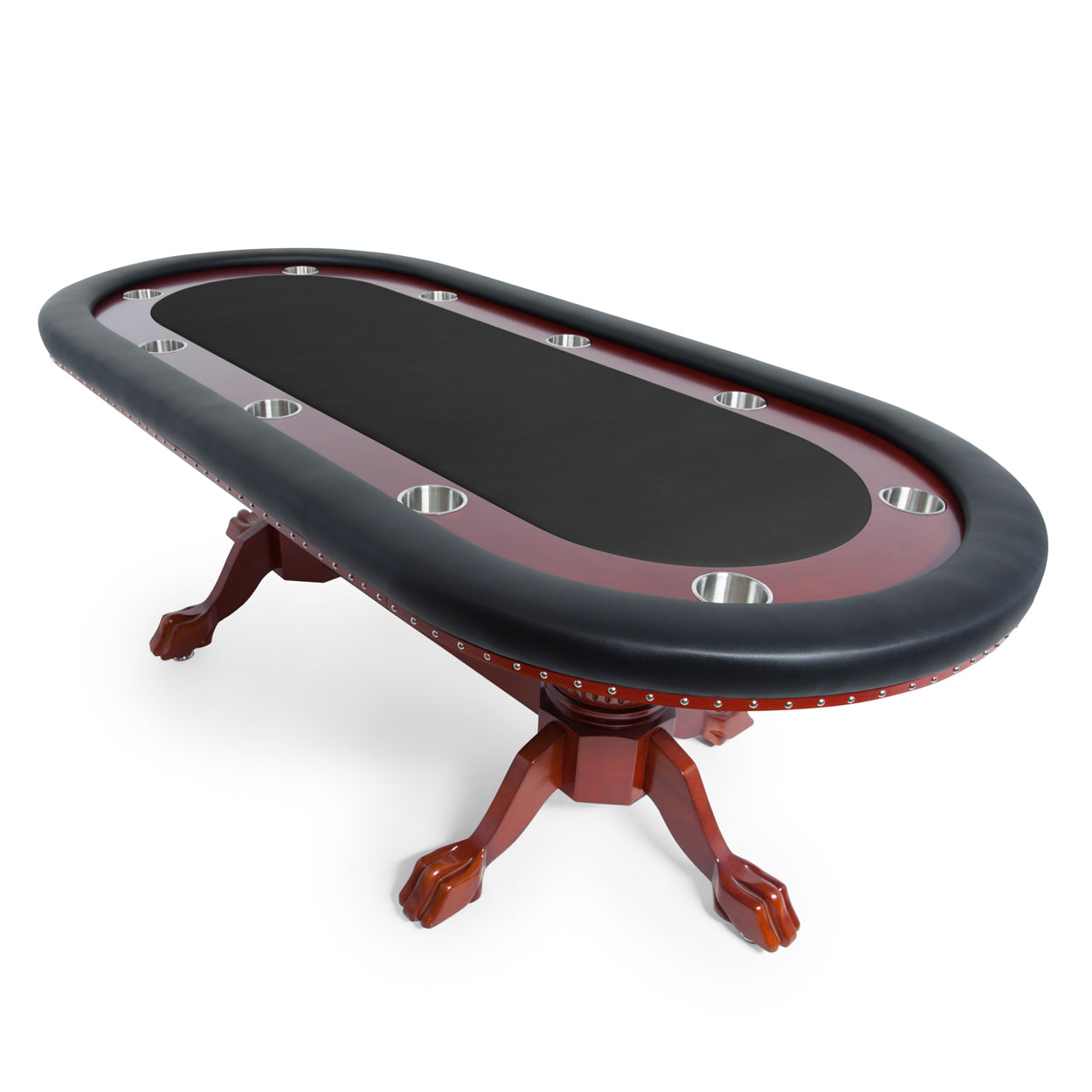 BBO Poker Table Rockwell - Classic Hardwood Poker & Dining Table