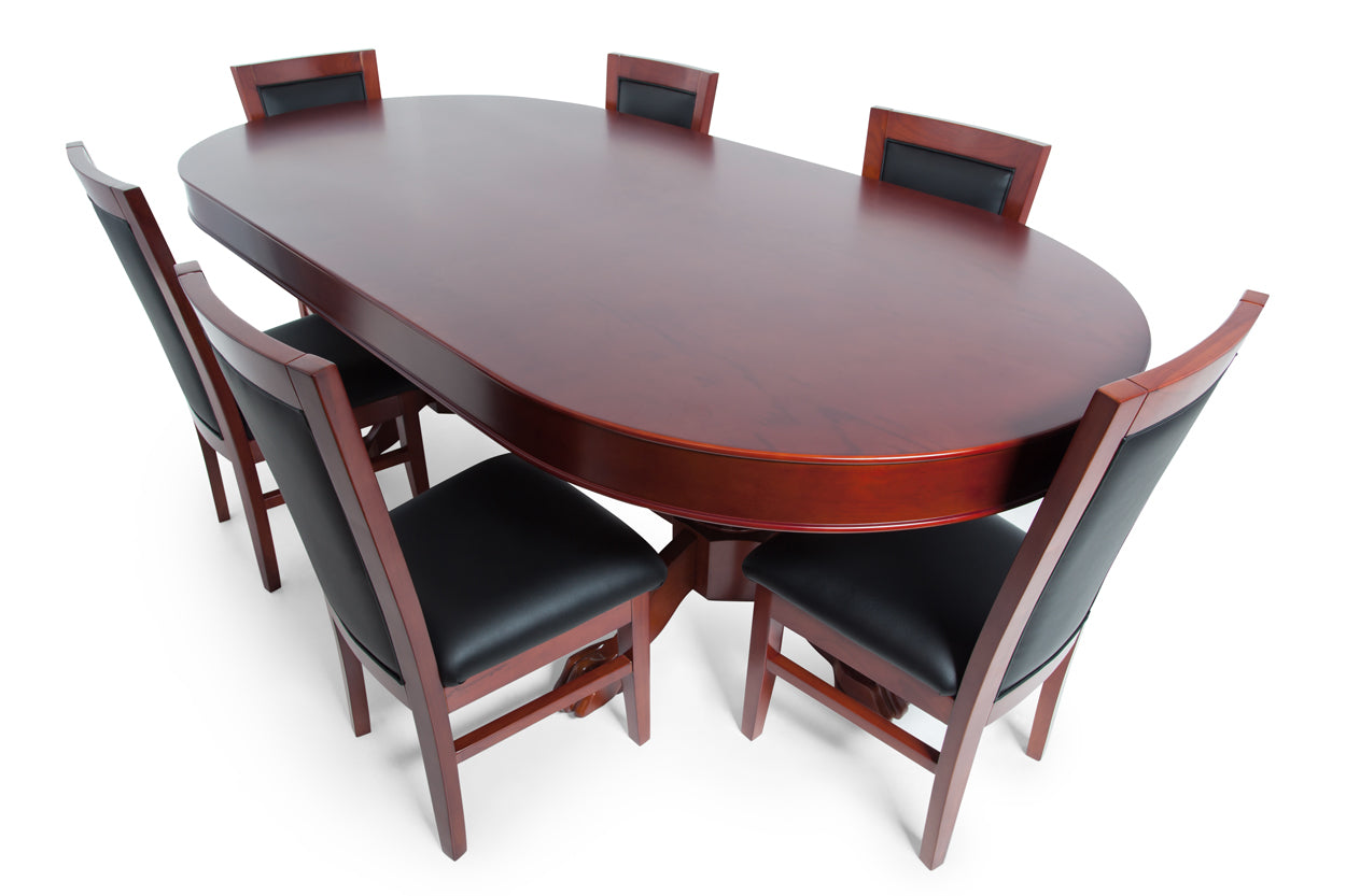 BBO Poker Table Rockwell - Classic Hardwood Poker & Dining Table
